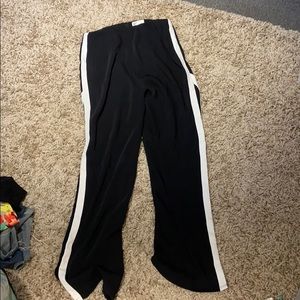 By the Way Blank pants with slits.